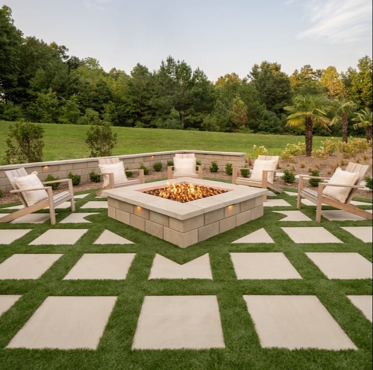 Image showcasing How to Add Fire Pit to Outdoor Kitchen: Ultimate Guide for Cozy Spaces ...